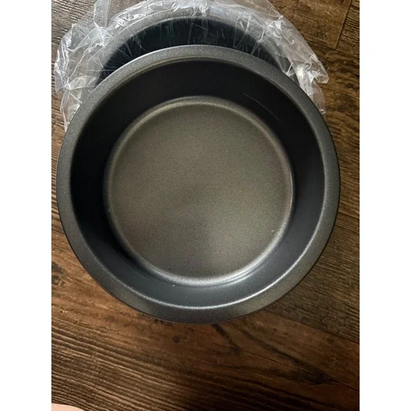 Pampered Chef Layer Cake Pan Set 4 Round Baking Pans Nonstick - Picture 5 of 8